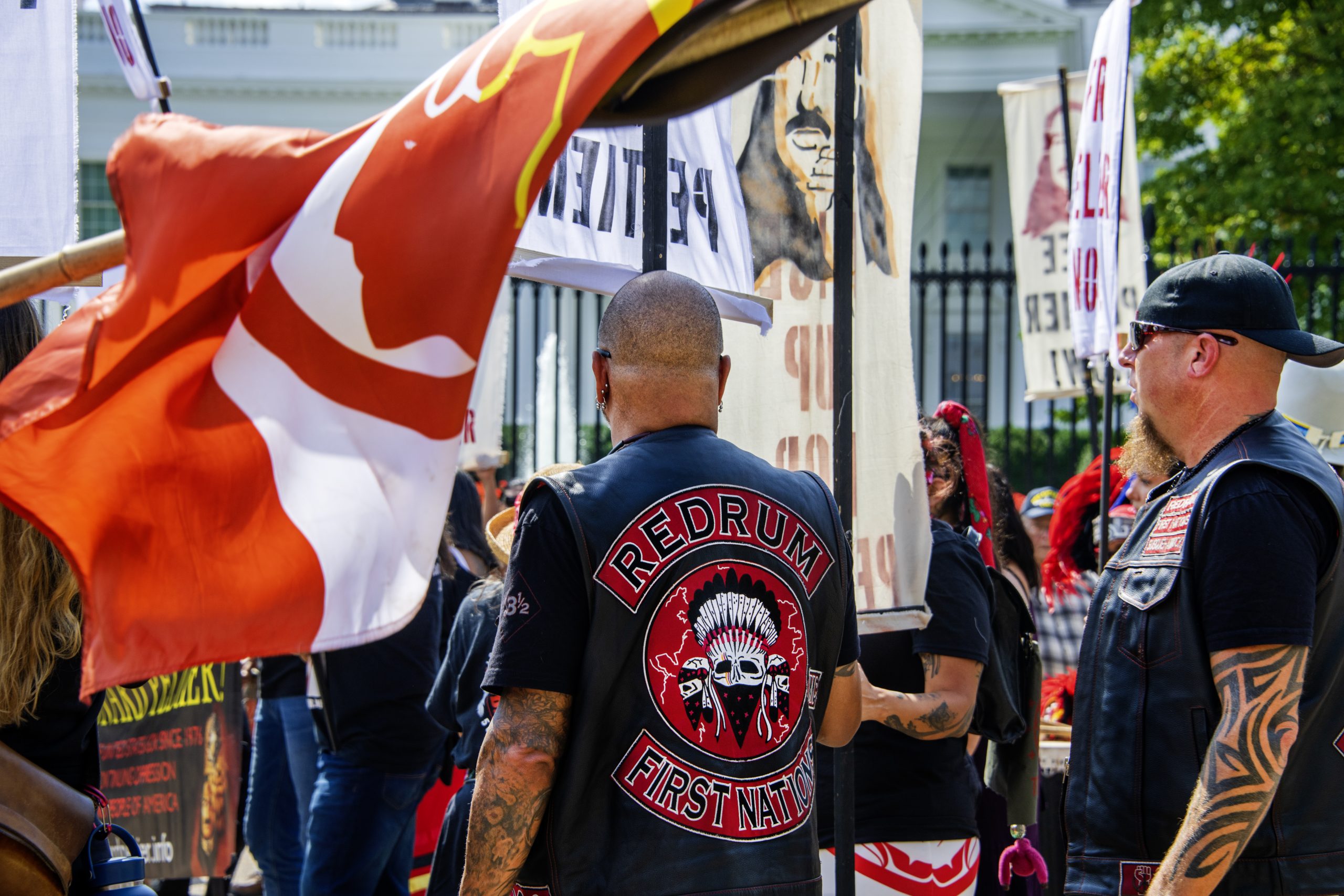 Free Peltier rally, Washington, DC