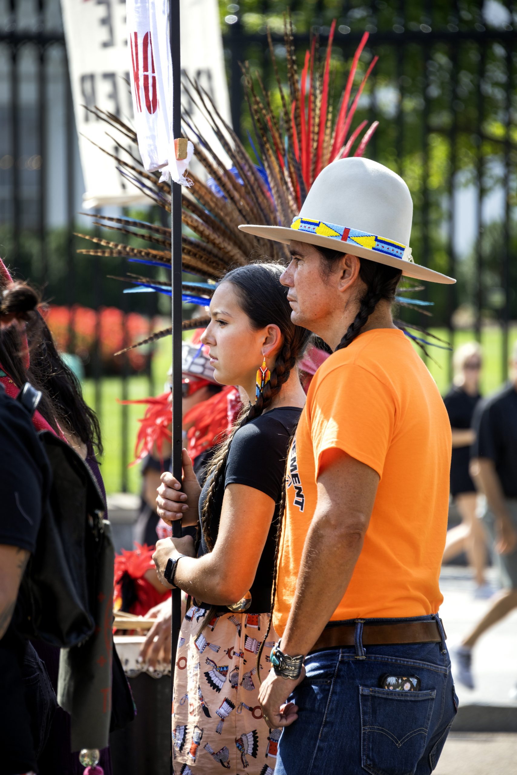 Free Peltier rally, Washington, DC