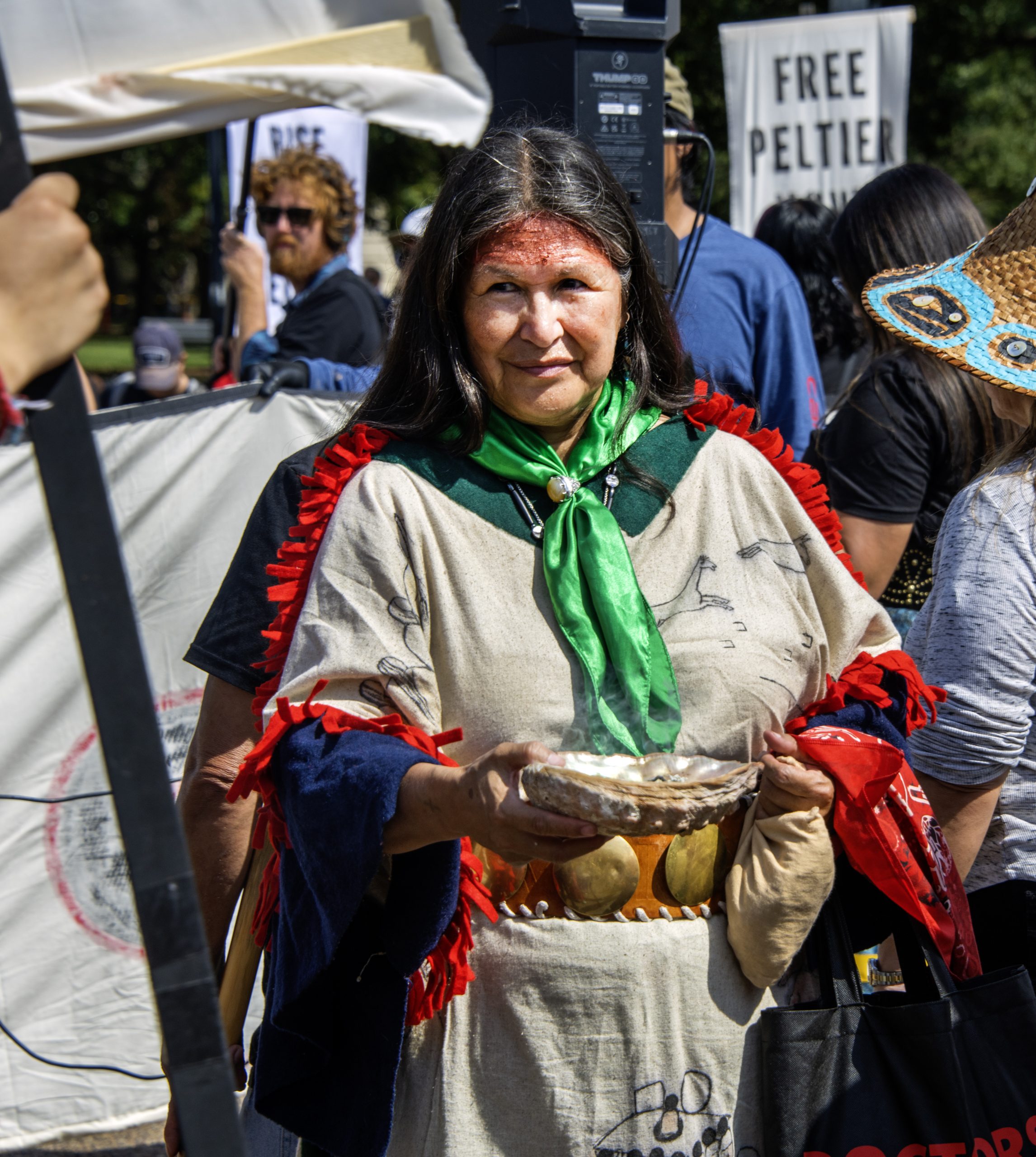 Free Peltier rally, Washington, DC