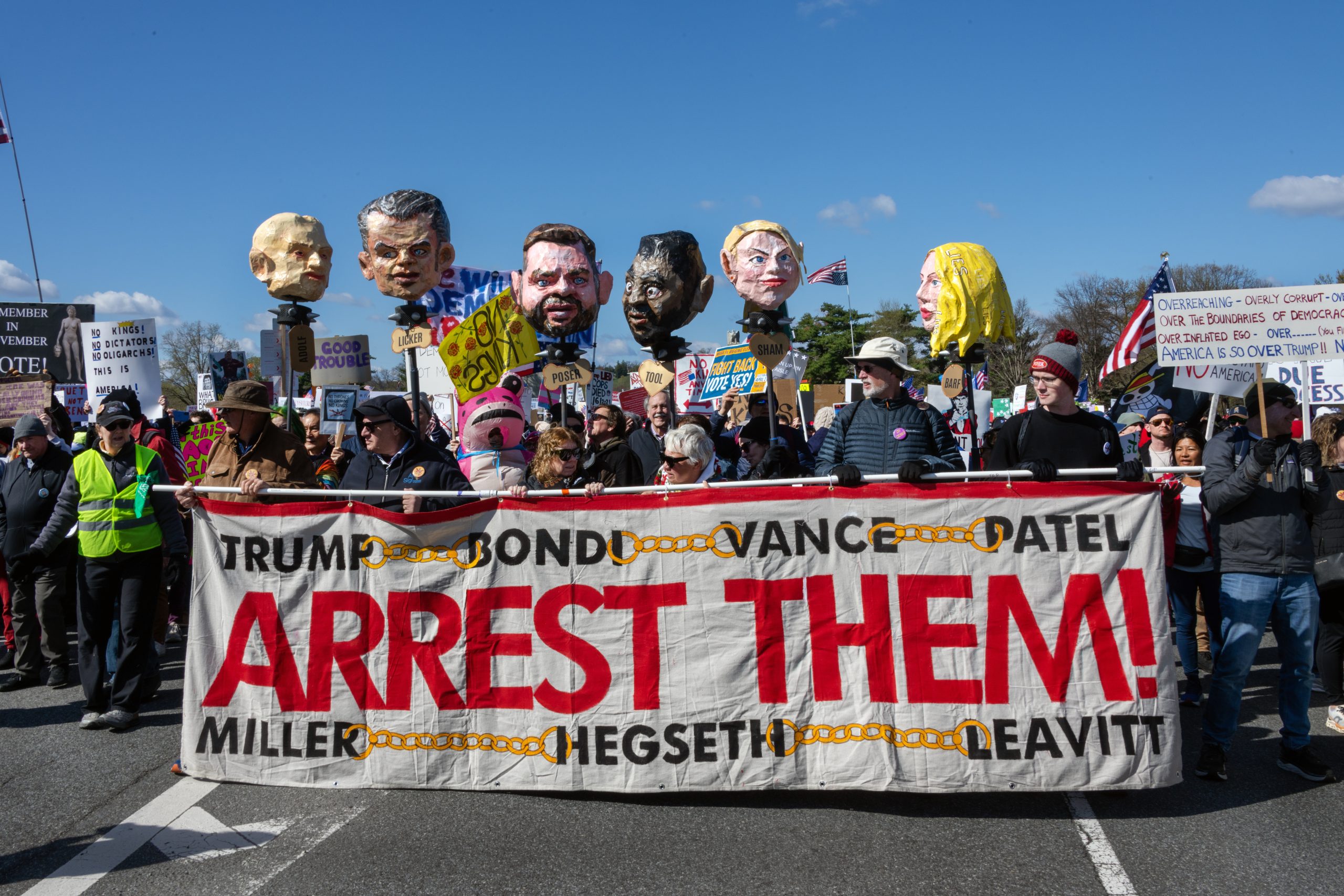 No Kings Protest, Washington, DC- 03/28/26 — image 2