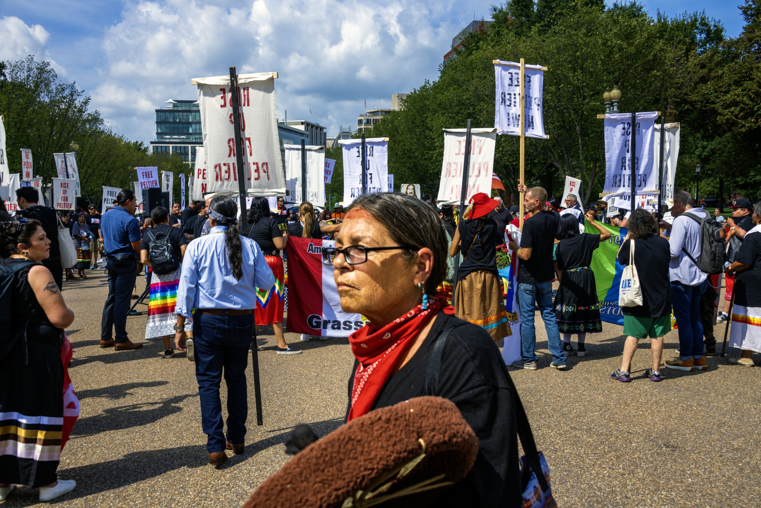 Free Peltier rally, Washington, DC — image 1