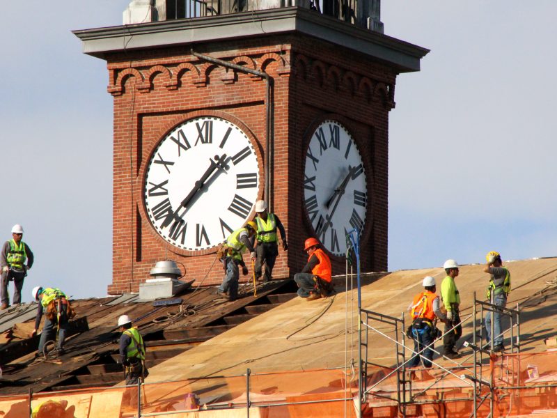 Roof replacement on St. Als, DC