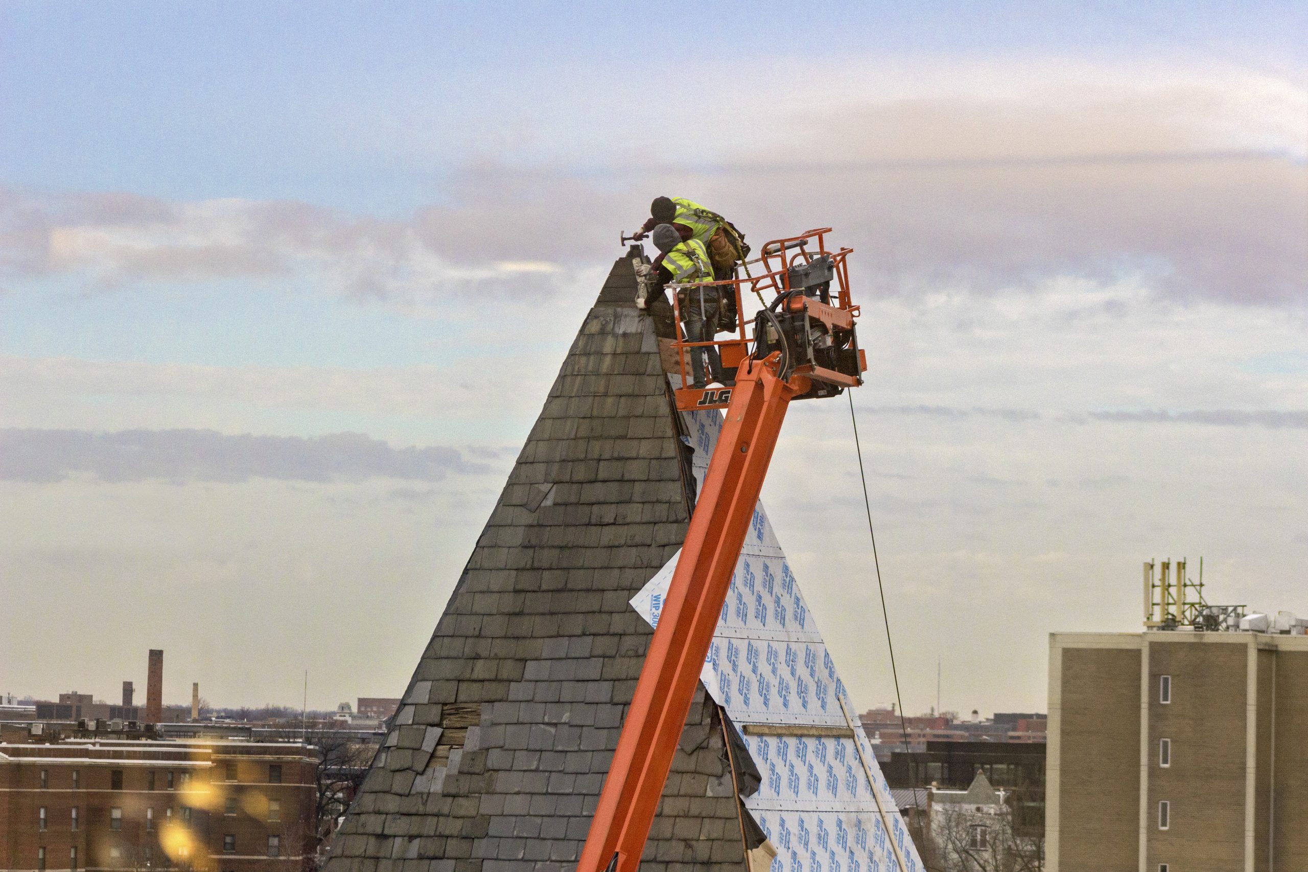Roof Work on St. Phillips in NoMa Neighborhood — image 1