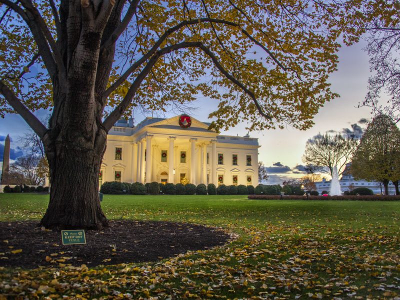 White House at Sunset