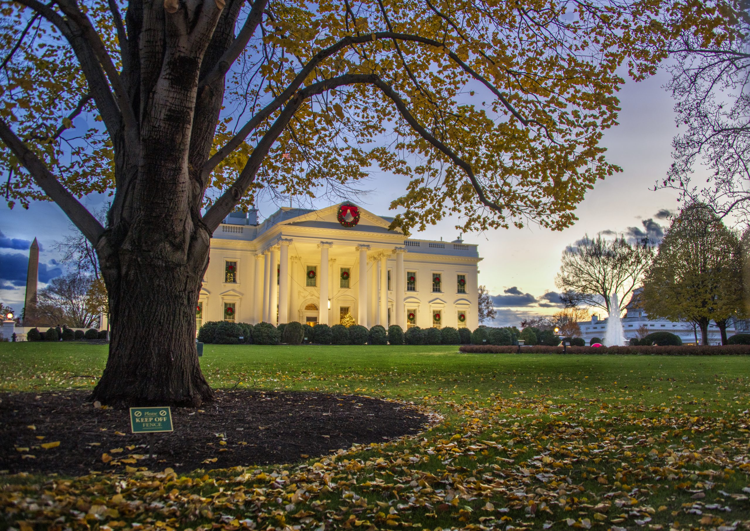 White House at Sunset — image 1