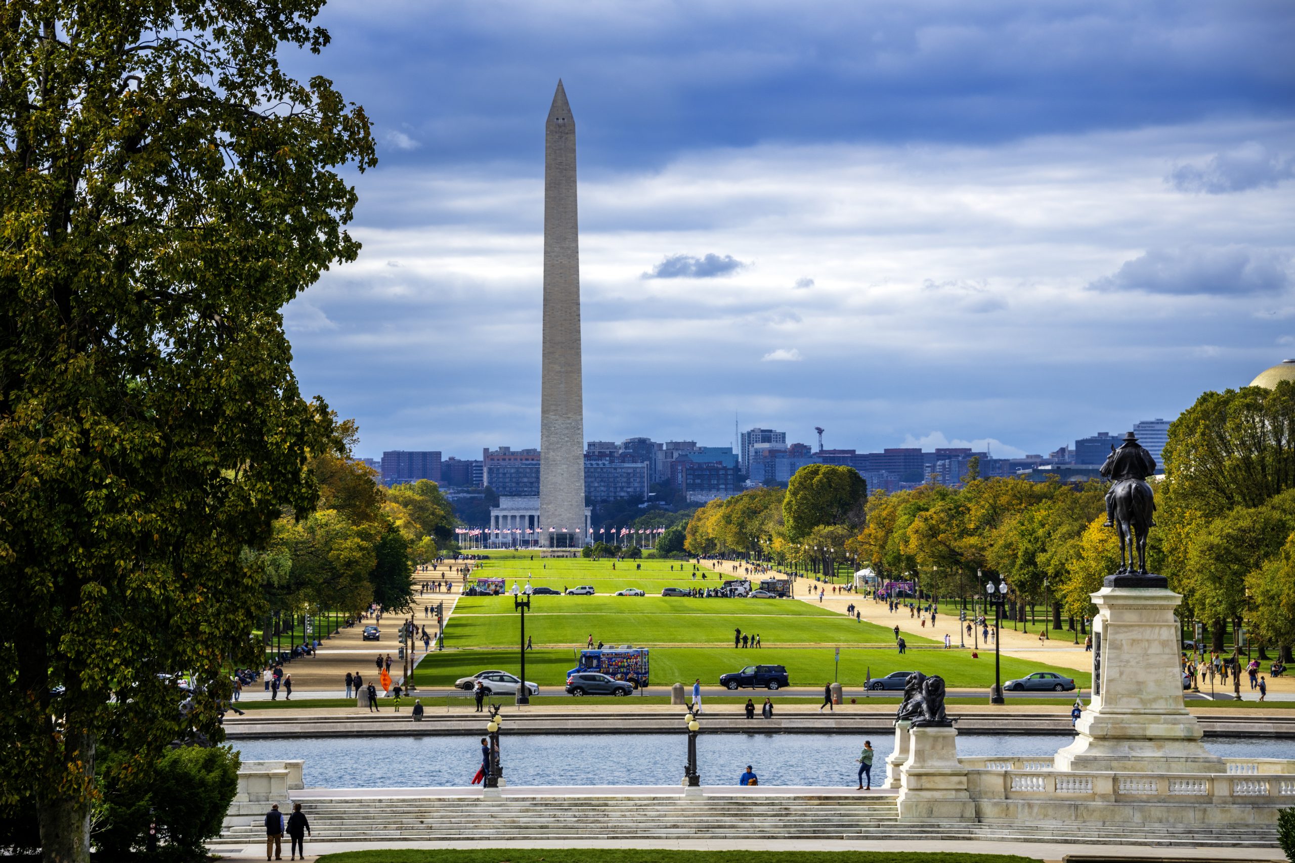 National Mall, Fall light — image 1