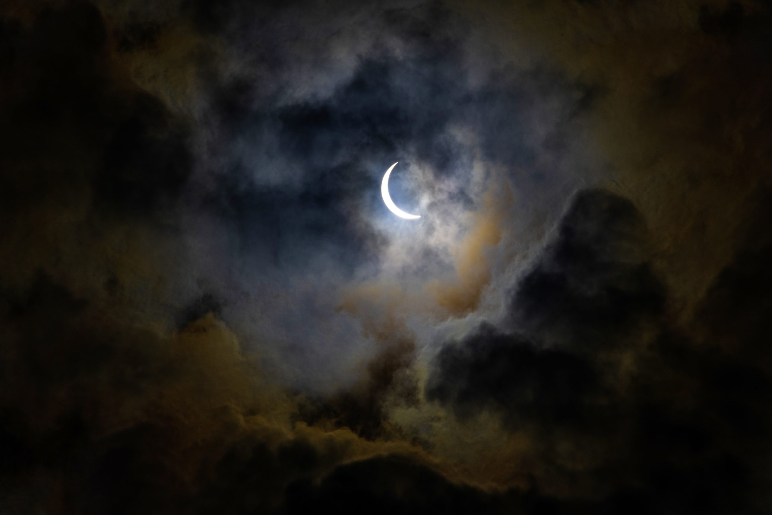 Eclipse over DC 04/08/2024