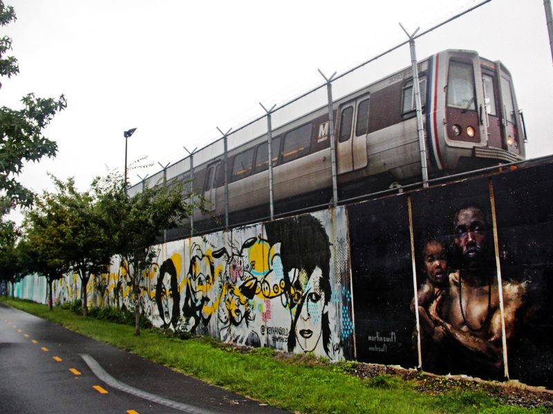 DC Mural along the Metropolitan Branch Trail