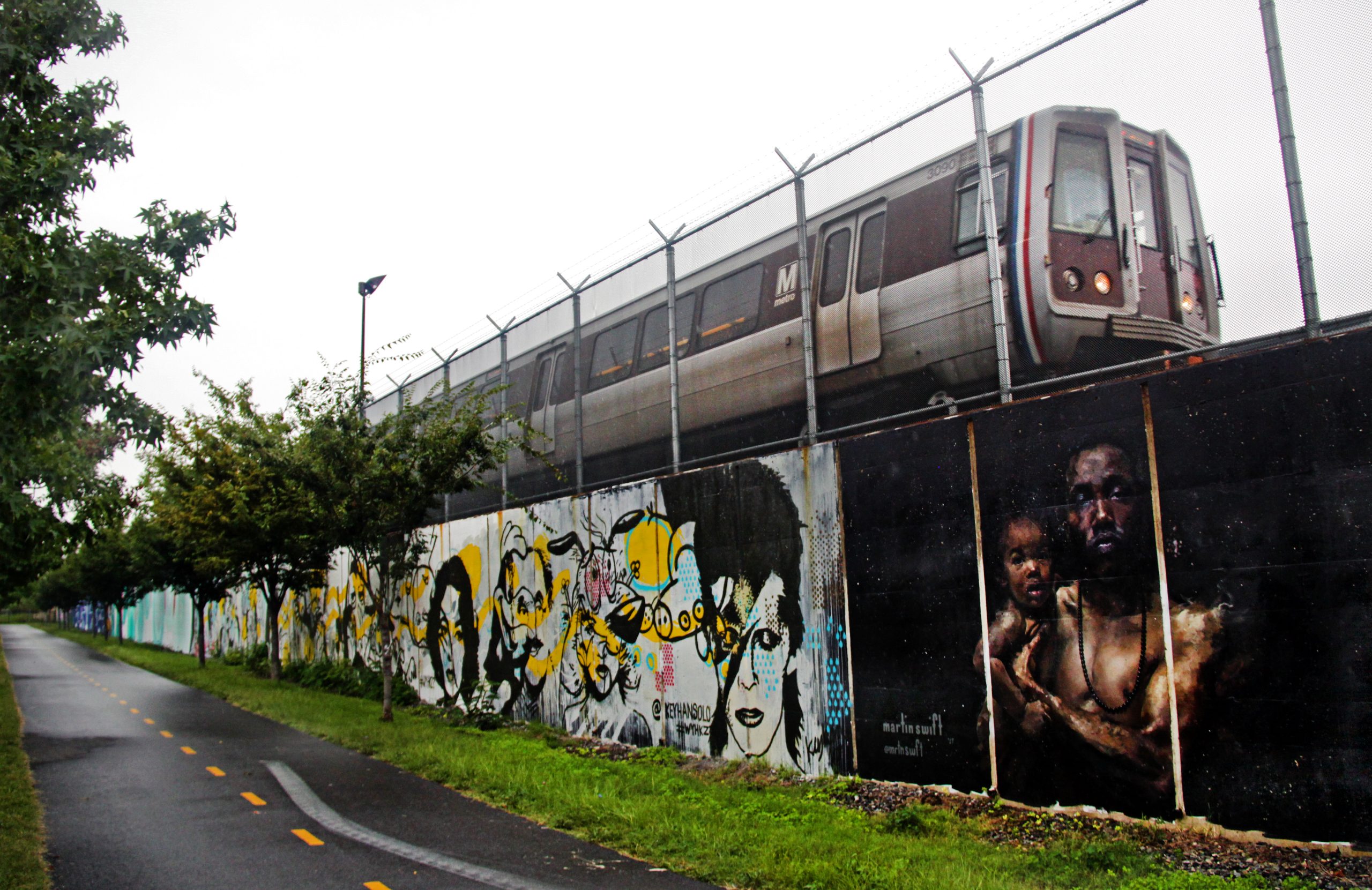 DC Mural along the Metropolitan Branch Trail — image 1